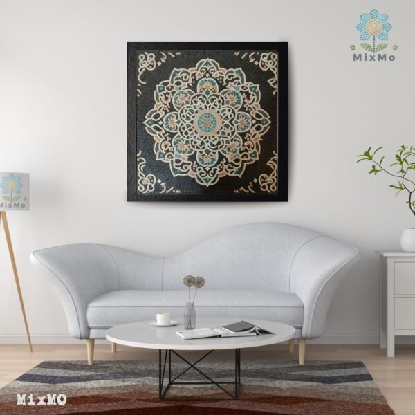 ⁦Geometrical Floral Mosaic Design for Floors and Wall⁩ - الصورة ⁦2⁩